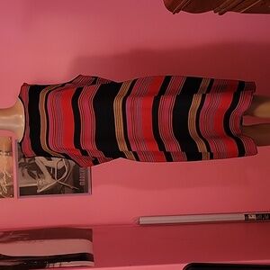 LOVELY "LOFT"STRIPED SLEEVELESS DREES